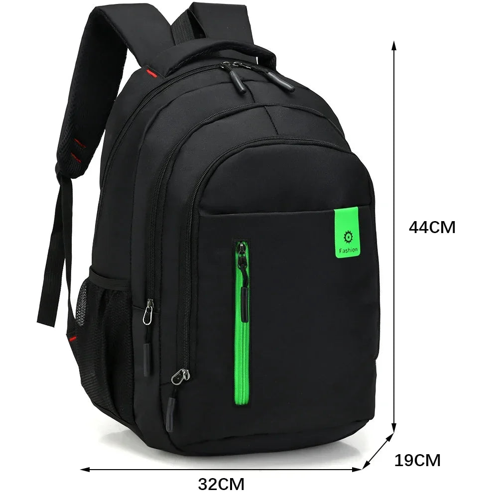 Men'S Backpacks Oxford Waterproof Rucksack Business Computer Bag Casual Travel Backpack Senior High School Student Schoolbag