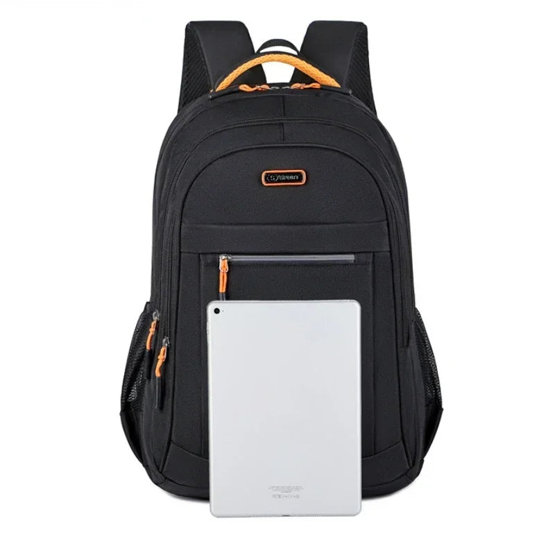Men'S Backpacks Oxford Waterproof Rucksack Business Computer Bag Casual Travel Backpack Senior High School Student Schoolbag